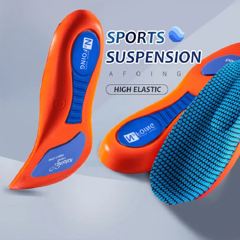 Semelles Orthopédiques Sport EVA — Respirantes & Absorbant les Chocs