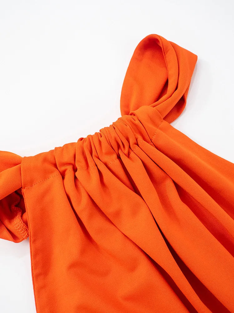 Robe Épaule Dénudée Franges & Patchwork — Club & Soirée 2026