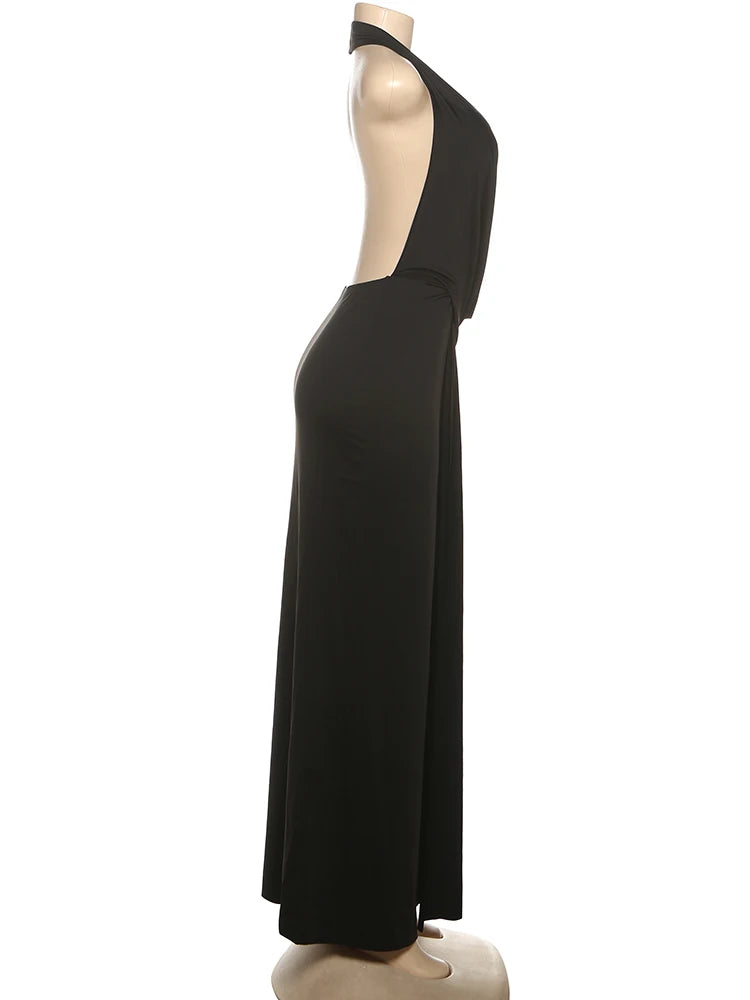 Robe Longue Sisterlinda Dos Nu & Fentes Hautes — Sexy & Élégante Été