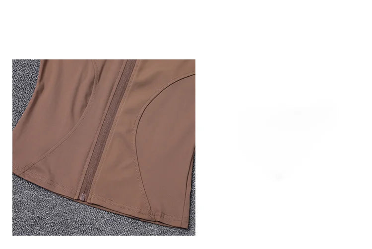 Veste de Sport Femme Manches Longues — Gym, Yoga & Entraînement