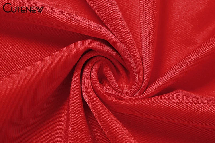 Robe Longue Rouge Brillante Bretelles Dos Nu — Streetwear & Soirée 2026