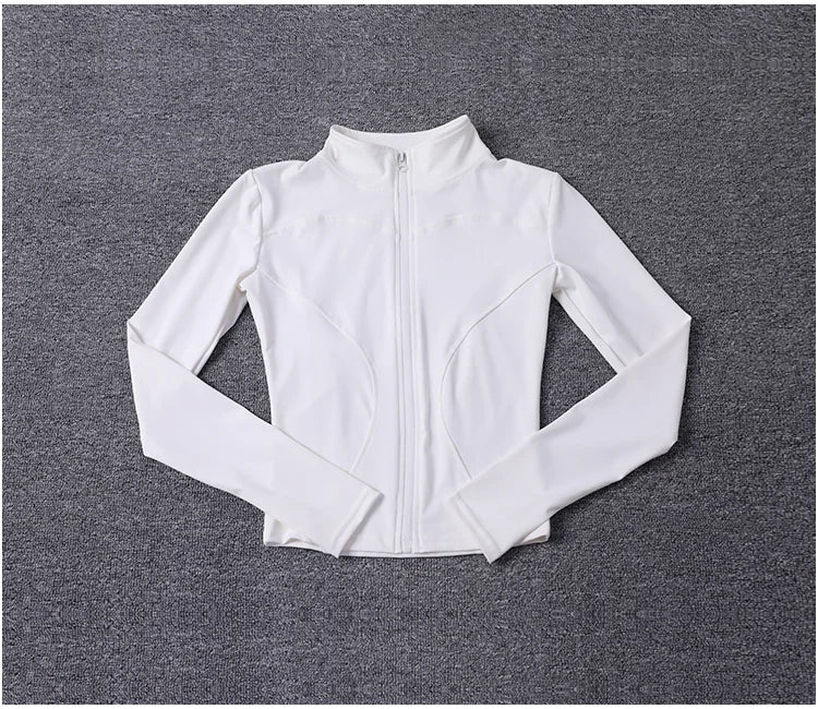 Veste de Sport Femme Manches Longues — Gym, Yoga & Entraînement