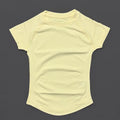 T-shirt Sport Femme Manches Courtes — Respirant & Extensible Yoga Fitness