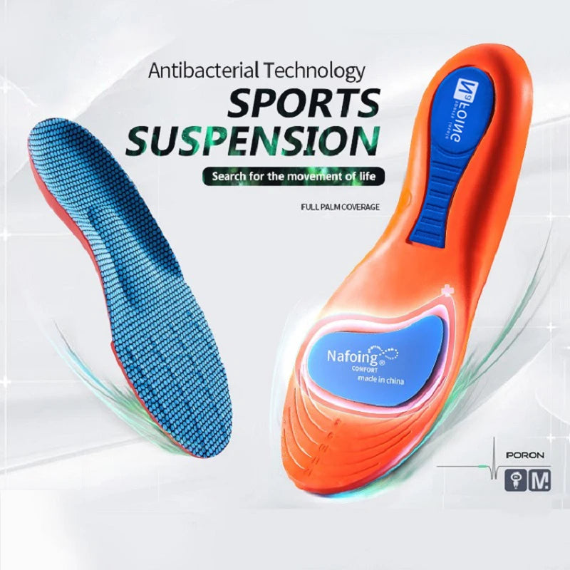 Semelles Orthopédiques Sport EVA — Respirantes & Absorbant les Chocs