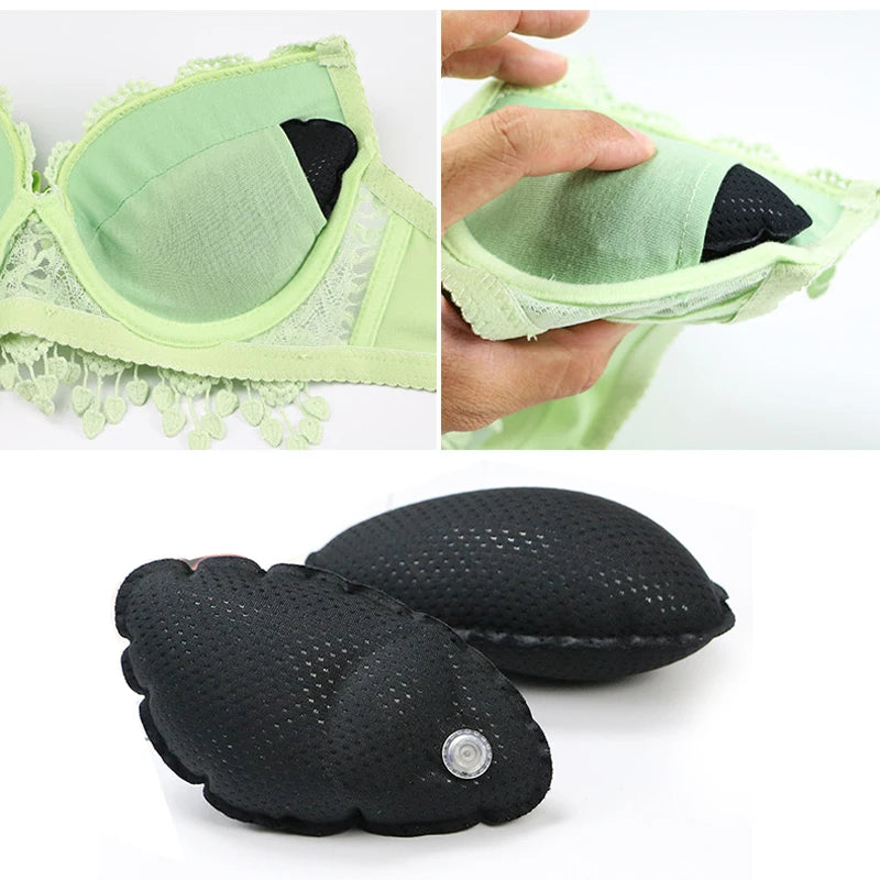 Coussinets Push-Up Amovibles pour Soutien-Gorge & Maillot – Lot de 2 Paires