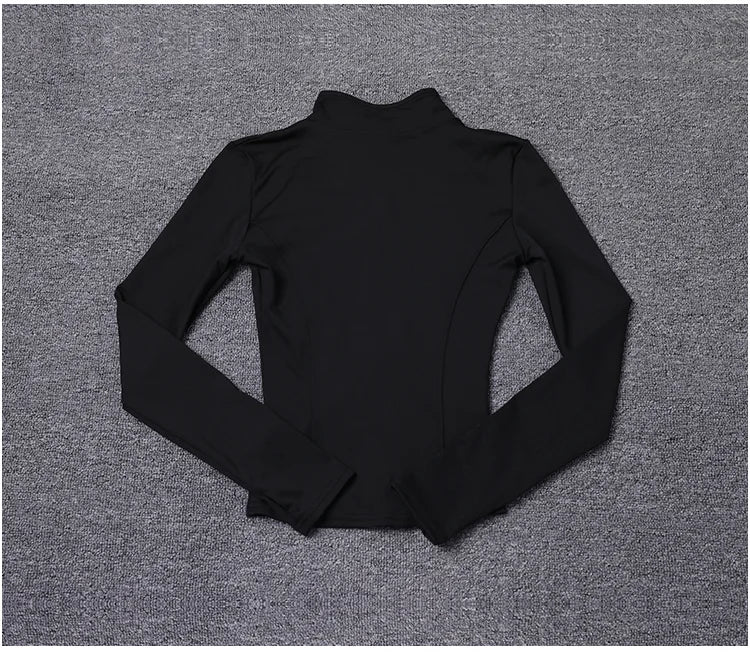 Veste de Sport Femme Manches Longues — Gym, Yoga & Entraînement