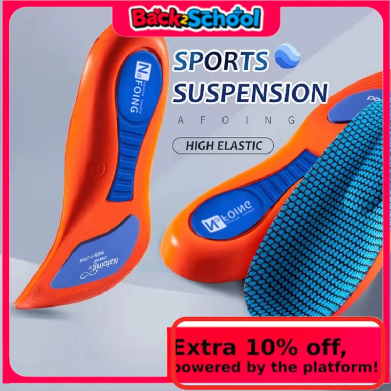 Semelles Orthopédiques Sport EVA — Respirantes & Absorbant les Chocs