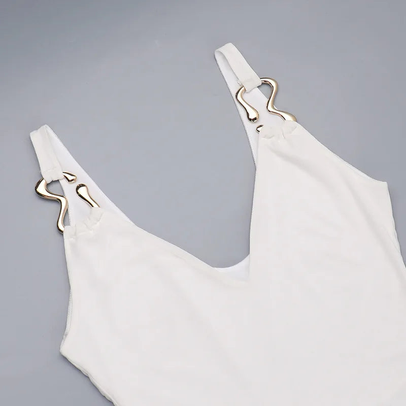 Robe Maxi Filet Dos Nu Élégante — Soirée & Club Été 2026