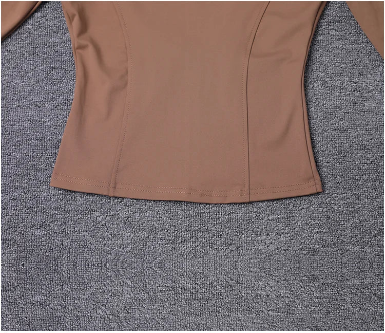Veste de Sport Femme Manches Longues — Gym, Yoga & Entraînement