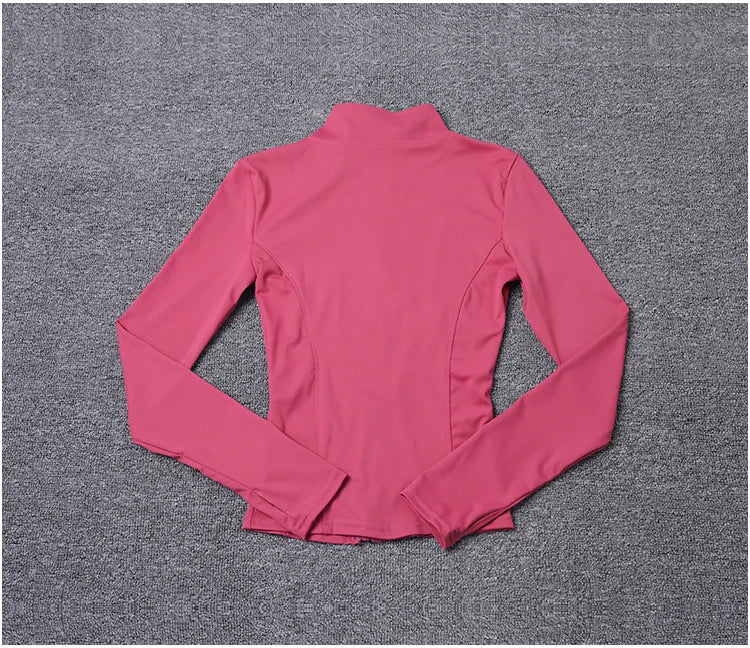 Veste de Sport Femme Manches Longues — Gym, Yoga & Entraînement