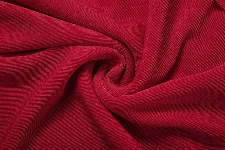 Robe Moulante Velours Col Roulé Franges — Saint-Valentin & Soirée 2026