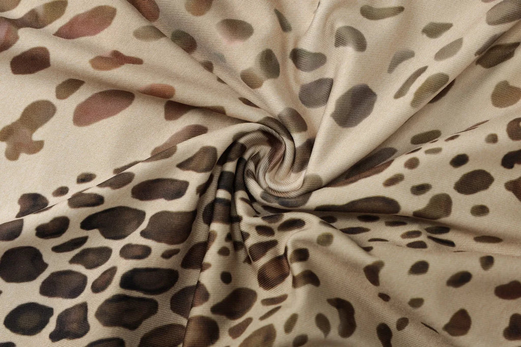 Robe Longue Dos Nu Léopard & Bandages — Tenue de Soirée Sexy Femme