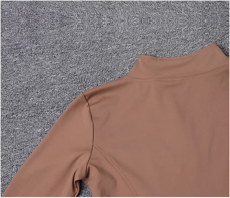 Veste de Sport Femme Manches Longues — Gym, Yoga & Entraînement