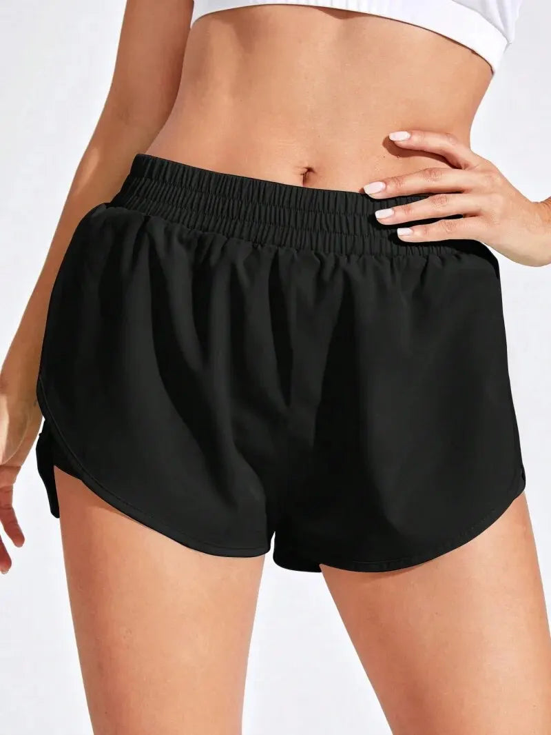 Short de Yoga Femme — Legging Court Elastique Fitness & Course