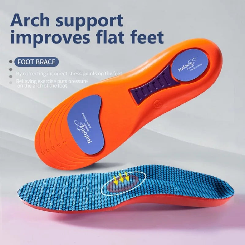 Semelles Orthopédiques Sport EVA — Respirantes & Absorbant les Chocs